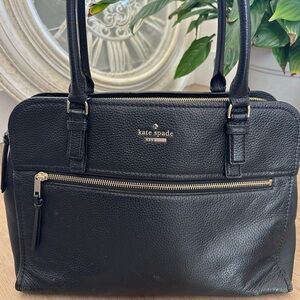 EUC ⭐️ Kate Spade Cobble Hill Kiernan Black Pebbled Leather Shoulder Bag Tote